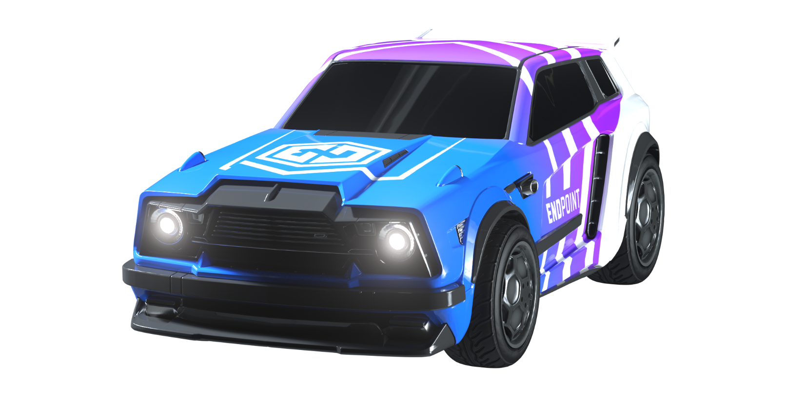 Endpoint Fennec decal — left front three-quarter